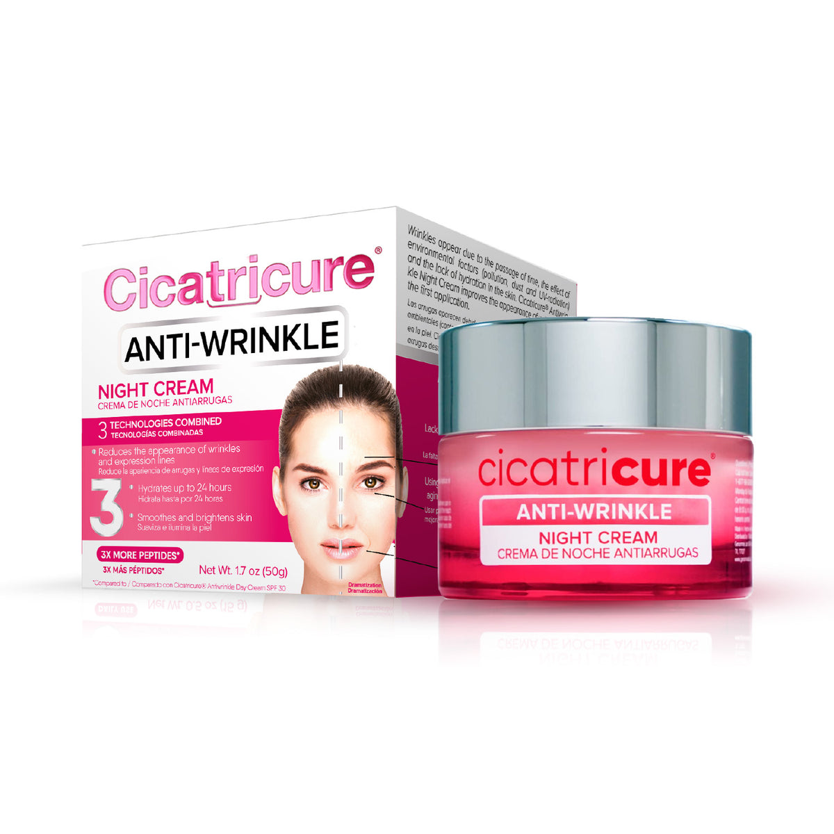 Cicatricure Anti-Wrinkle Night Face Cream, 1.7 oz